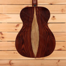 Pre-owned Boucher SG181UV natural acoustic guitar with light wood center strip back