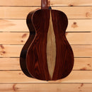 Pre-owned Boucher SG181UV natural acoustic guitar with light wood center strip back panel