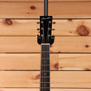 Boucher SG181UV natural pre-owned acoustic guitar with 12-string configuration and black headstock