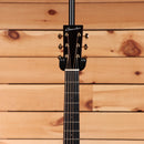 Boucher BG41G natural pre-owned acoustic guitar with gold tuning machines and rosewood fretboard