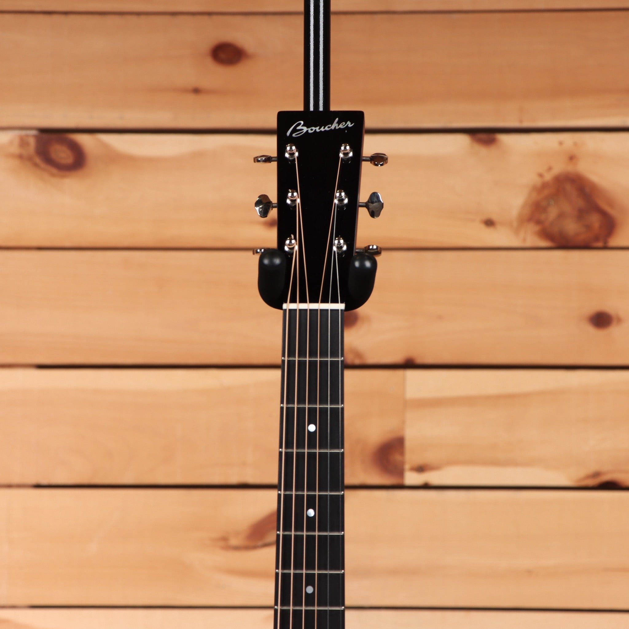 Boucher SG51MV pre-owned electric guitar natural finish with rosewood fretboard and dual humbuckers