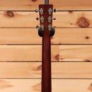 Pre-owned Martin OM21 concert acoustic guitar natural finish with aging toner and slotted headstock