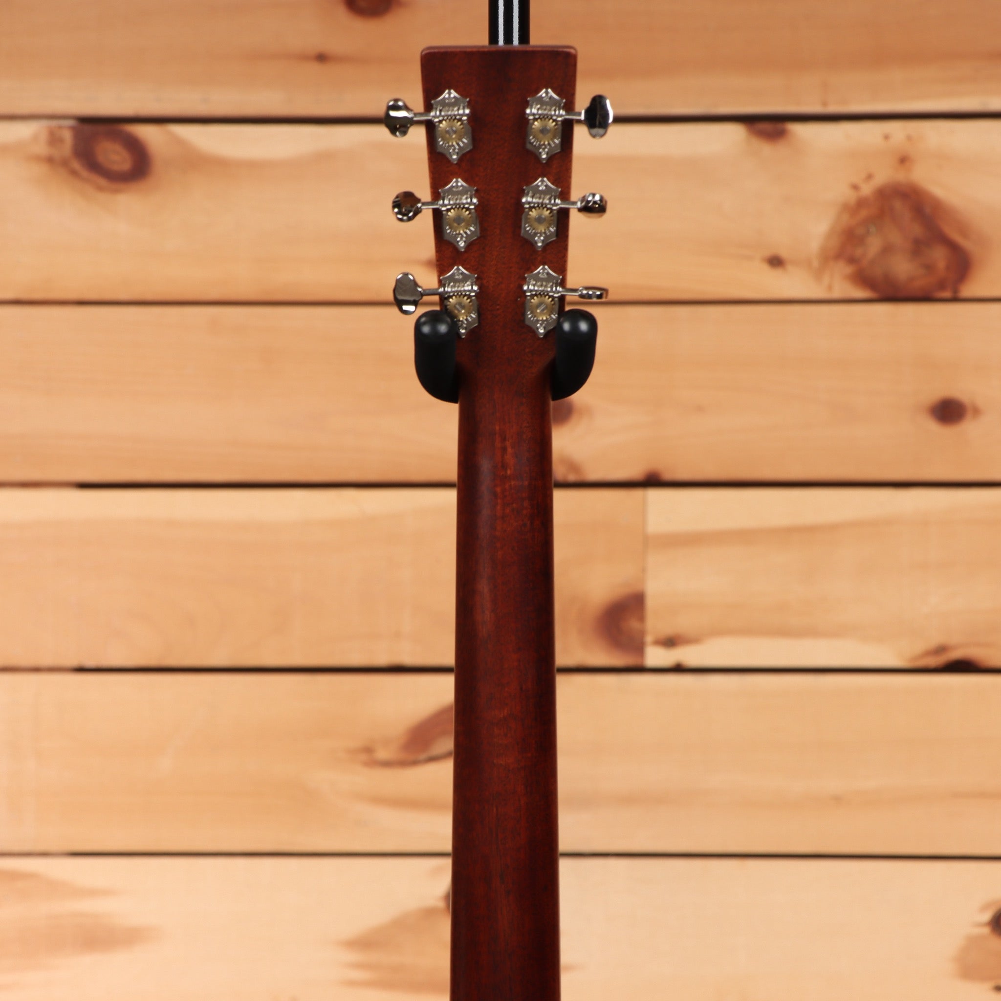 Pre-owned Martin OM21 concert acoustic guitar natural finish with aging toner and slotted headstock