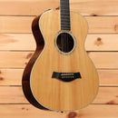 Taylor 12-Fret acoustic guitar natural finish pre-owned with abalone rosette binding
