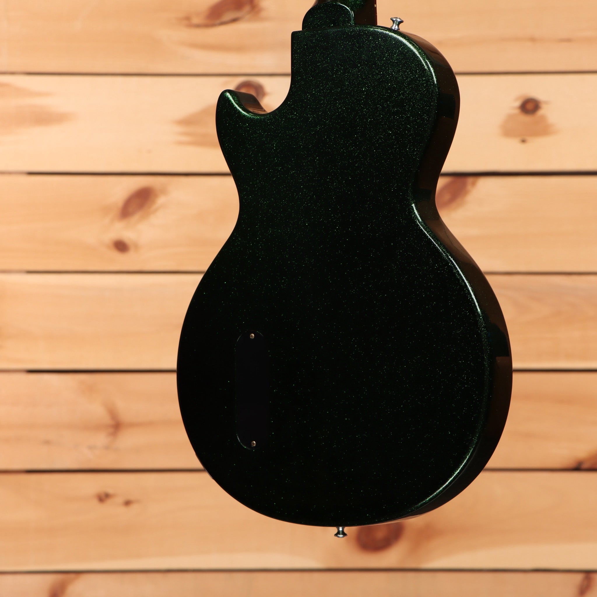 Gibson 1957 Les Paul Junior Reissue VOS electric guitar Brunswick Green with single-cutaway body