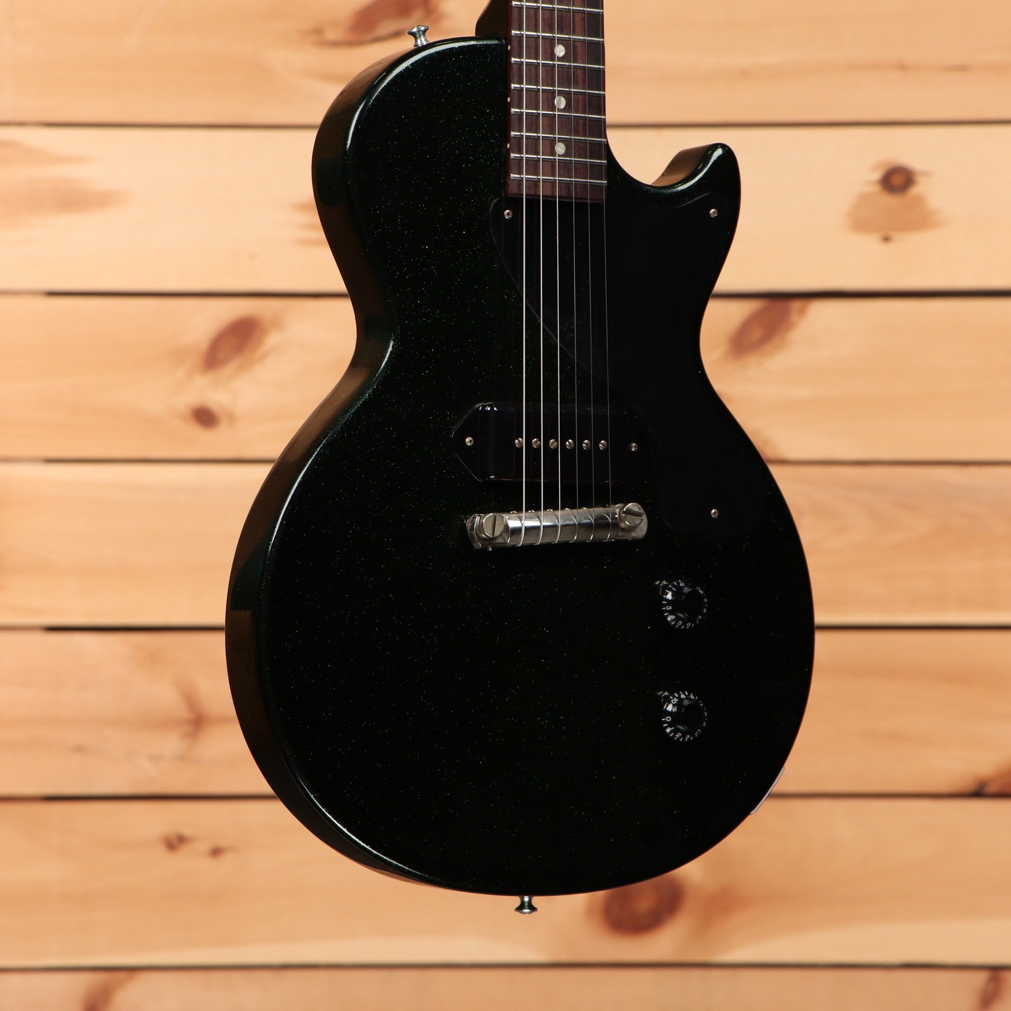 Gibson 1957 Les Paul Junior Reissue VOS electric guitar Brunswick Green with P90 pickup