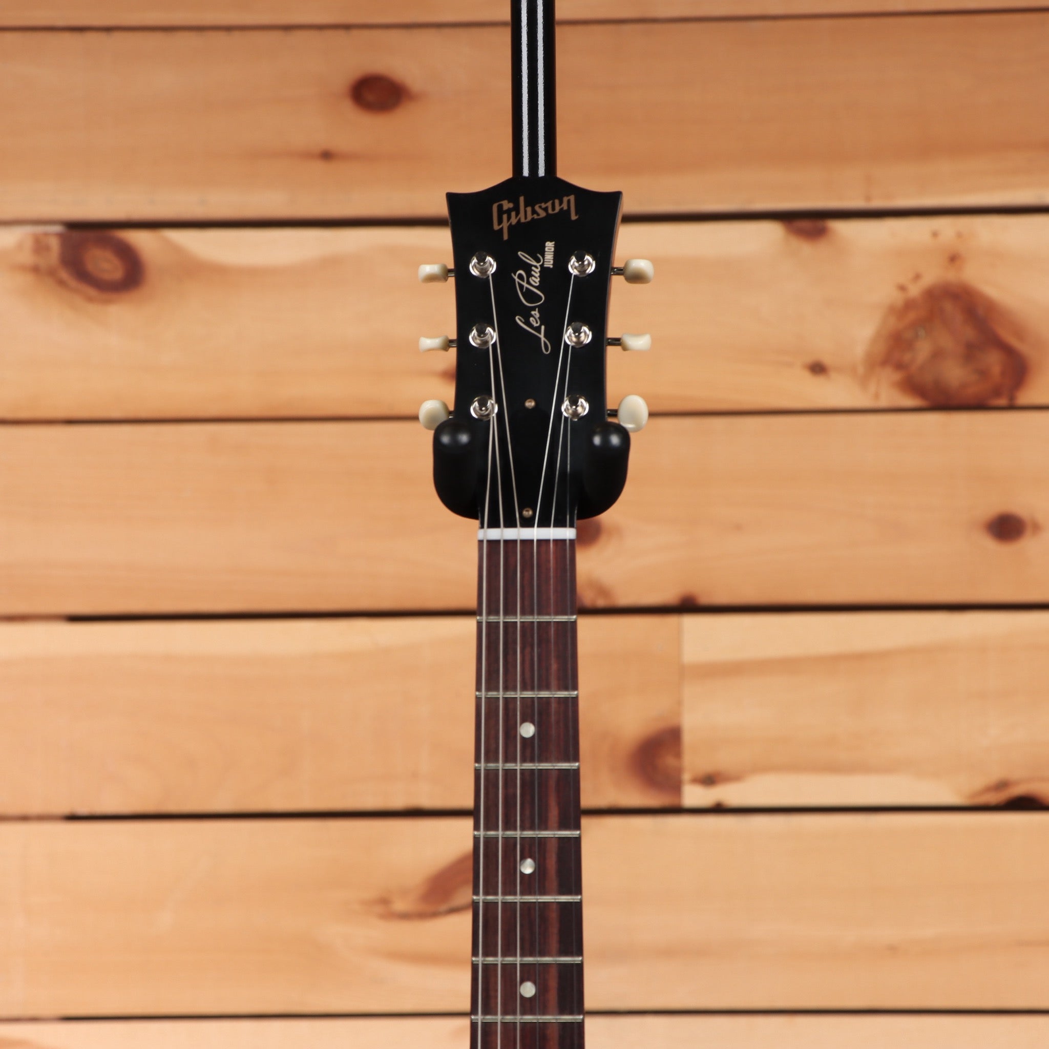 Gibson 1957 Les Paul Junior Reissue VOS electric guitar Brunswick Green with P90 pickup and rosewood fretboard