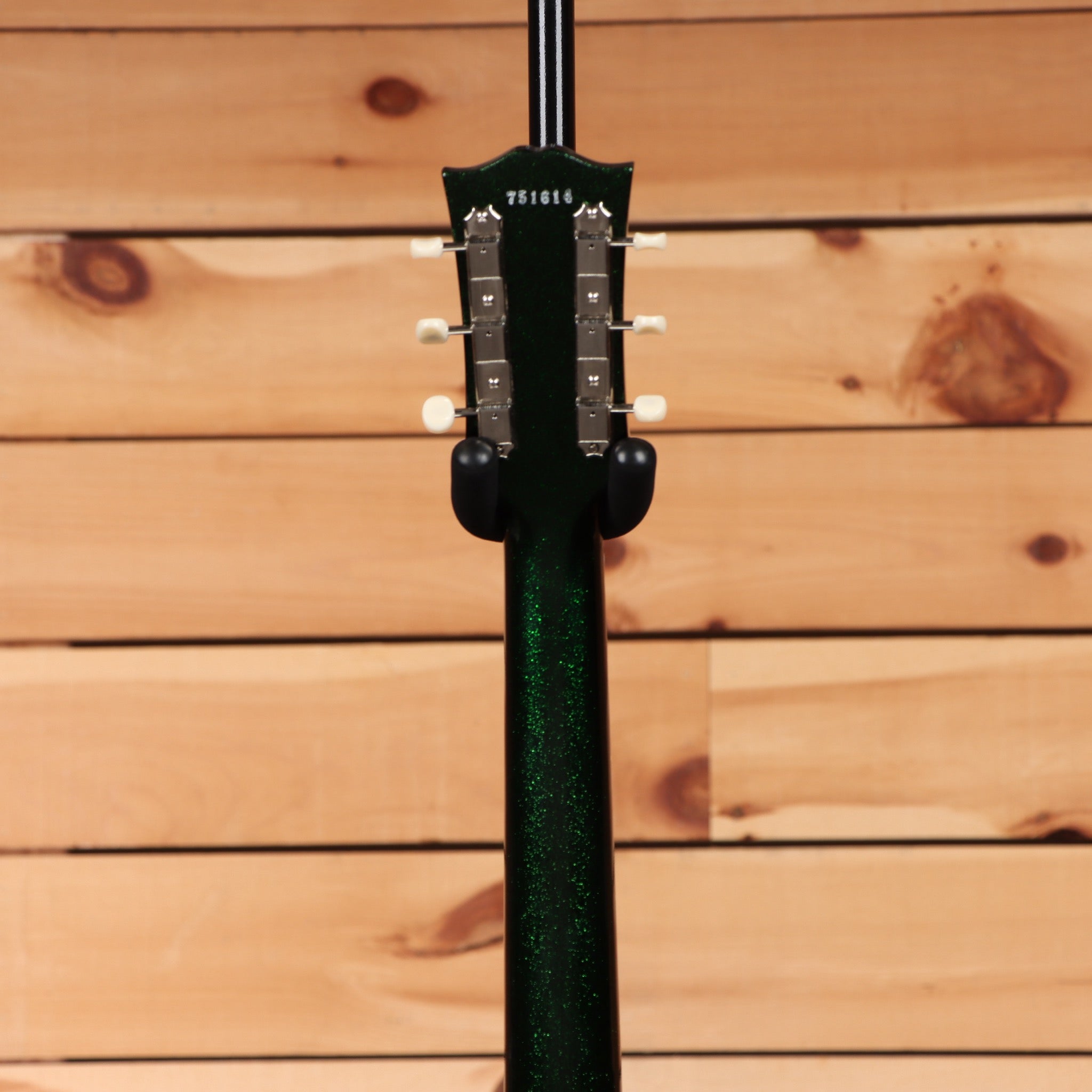 Gibson 1957 Les Paul Junior Reissue VOS electric guitar Brunswick Green with P90 pickup and single-cutaway body