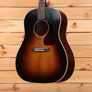 Gibson 1942 Banner J-45 vintage sunburst dreadnought acoustic guitar with cream binding