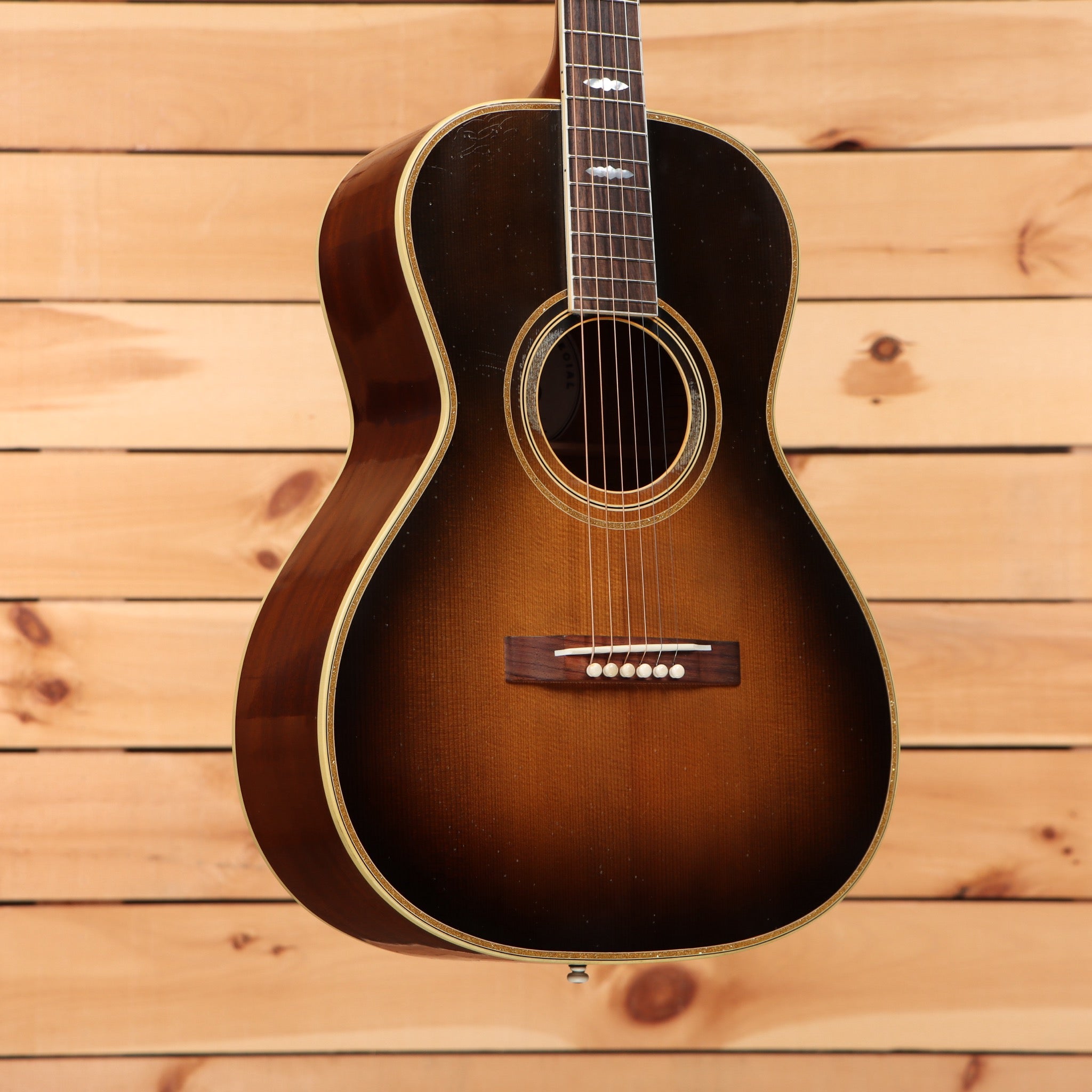 Gibson 1929 Nick Lucas Special Reissue acoustic guitar light aged argentine grey with gold binding