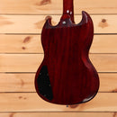 Gibson 1961 Les Paul SG Standard Reissue VOS Cherry Red electric guitar with dual humbuckers