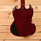 Gibson 1961 Les Paul SG Standard Reissue VOS electric guitar Cherry Red with dual humbuckers