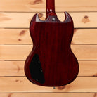 Gibson 1961 Les Paul SG Standard Reissue VOS electric guitar cherry red with dual humbuckers