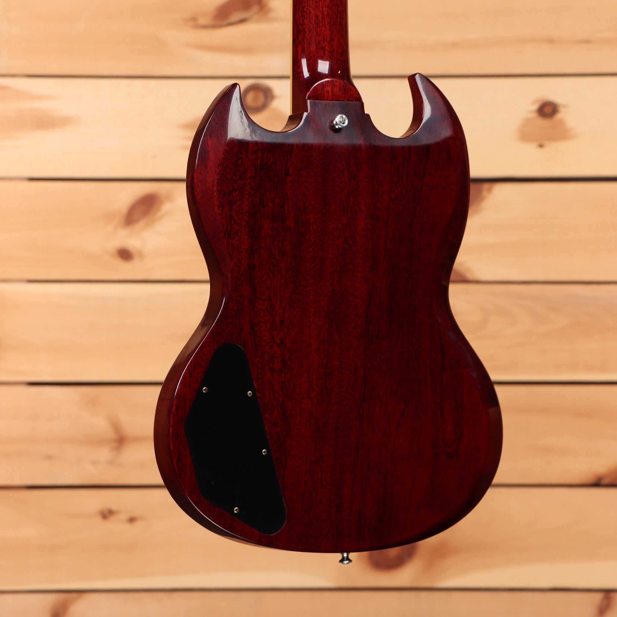 Gibson 1961 Les Paul SG Standard Reissue VOS electric guitar cherry red with dual humbuckers