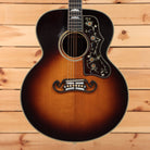 Gibson SJ-200 Jumbo acoustic guitar light aged vintage sunburst with ornate pickguard inlay