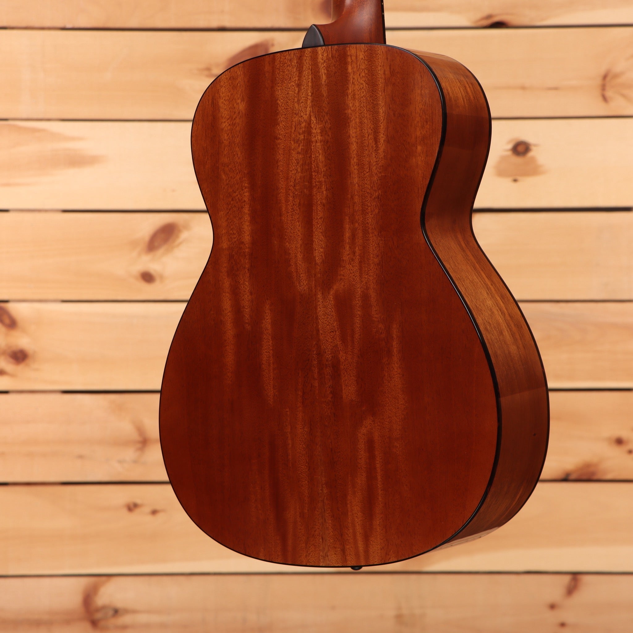 Gallagher Bluegrass Bell acoustic guitar natural mahogany finish with curved bout design