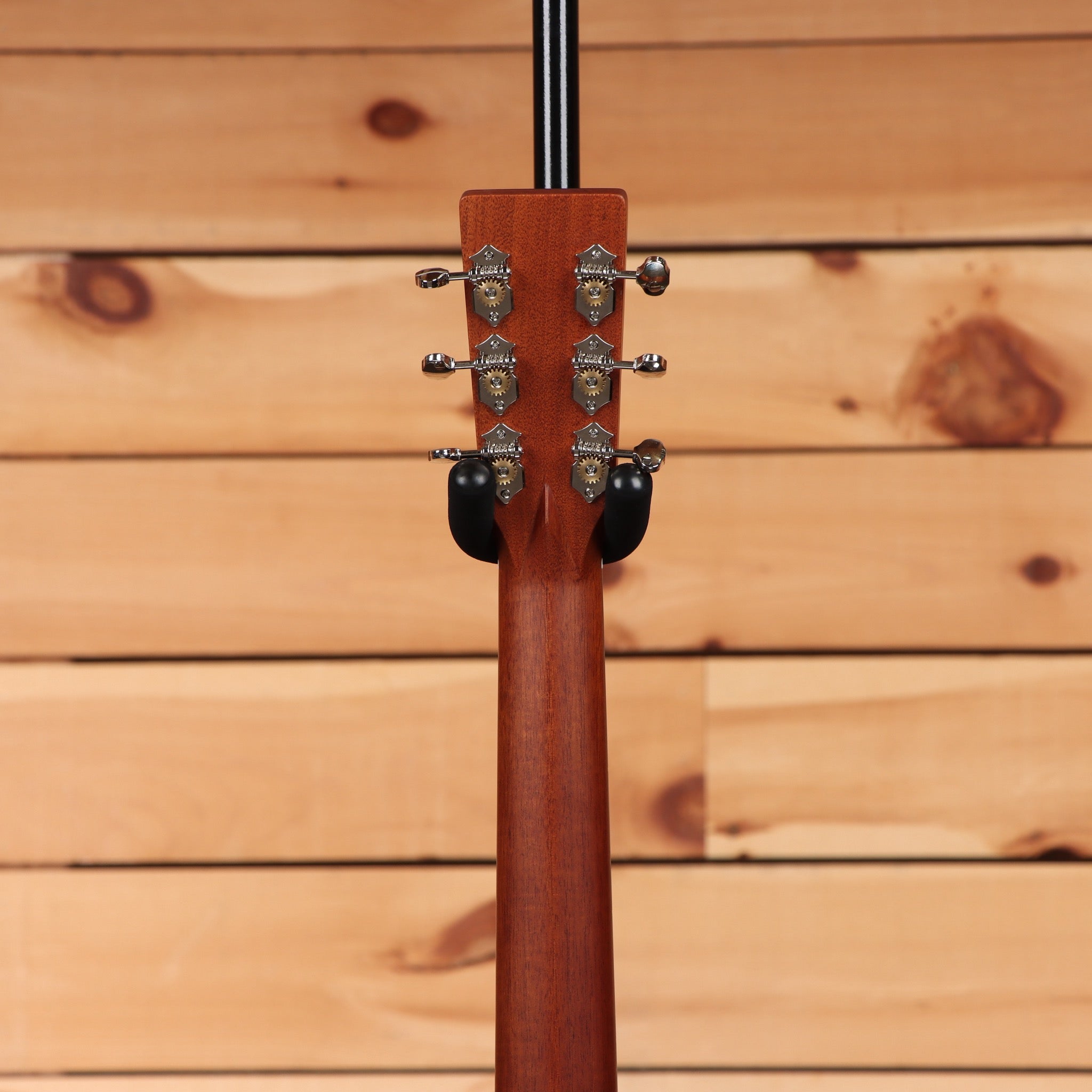 Gallagher Bluegrass Bell acoustic guitar mahogany natural finish with ornate headstock tuners