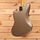 Fender American Professional Classic Jazzmaster electric guitar Faded Firemist Gold with chrome hardware