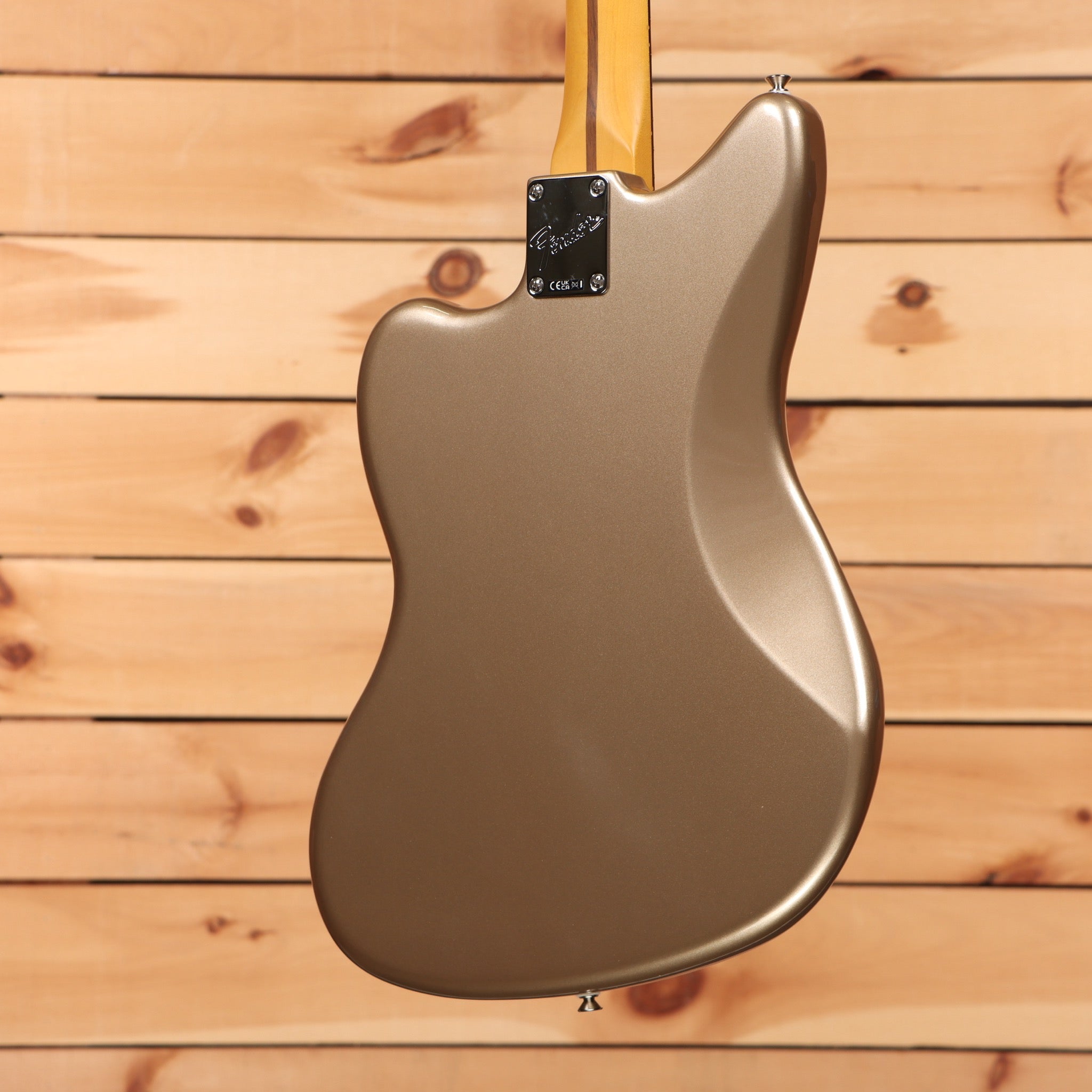 Fender American Professional Classic Jazzmaster electric guitar Faded Firemist Gold with chrome hardware