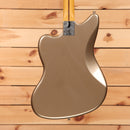 Fender American Professional Classic Jazzmaster electric guitar Faded Firemist Gold with chrome hardware