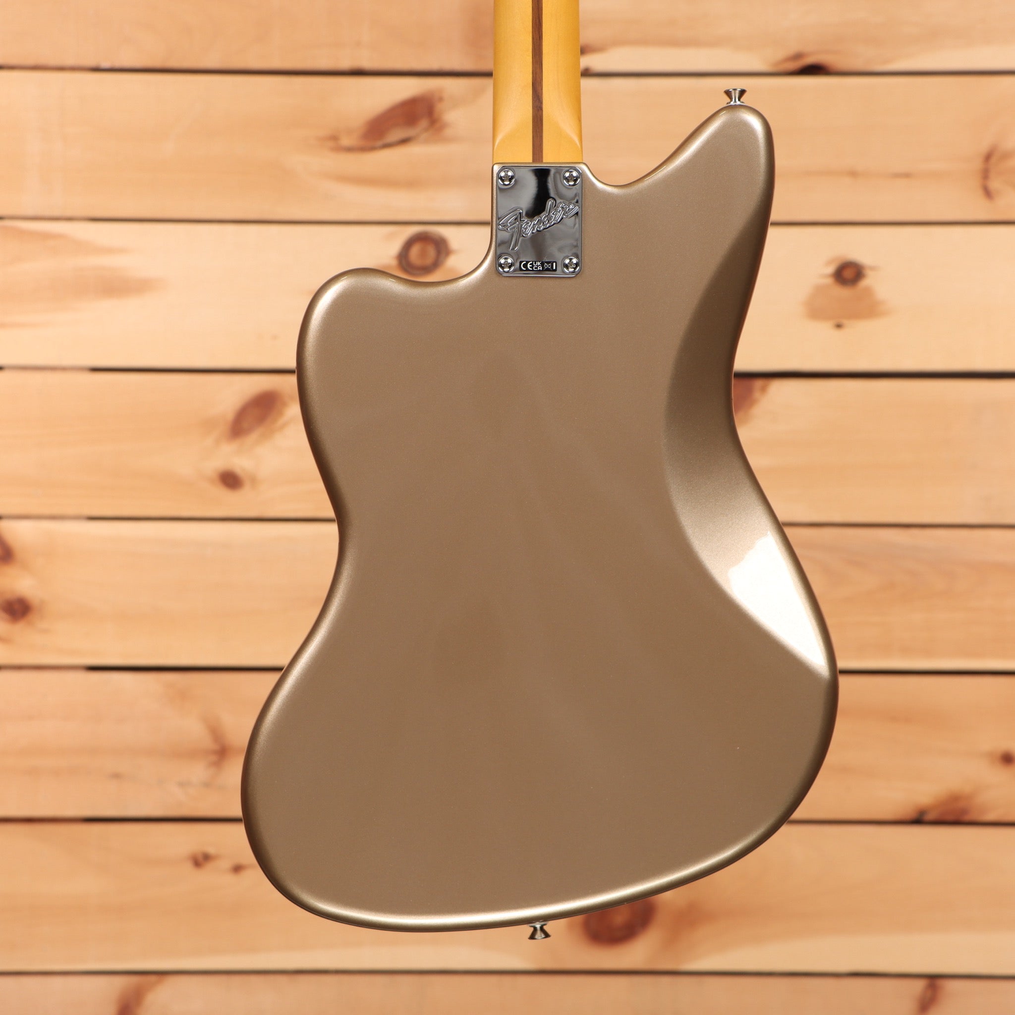 Fender American Professional Classic Jazzmaster electric guitar Faded Firemist Gold with chrome hardware
