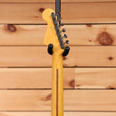 Fender American Professional Classic Jazzmaster electric guitar Faded Firemist Gold with black headstock tuners