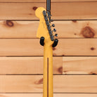 Fender American Professional Classic Jazzmaster electric guitar Faded Firemist Gold with black headstock tuners