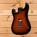 Pre-owned Fender Eric Johnson Stratocaster electric guitar 2-Color Sunburst with single-coil pickups