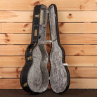 Pre-owned Eastman E10OMTC acoustic guitar natural finish with grey wool interior case