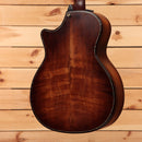 Pre-owned Taylor K24ce Builders Edition acoustic-electric guitar Kona Burst with venetian cutaway