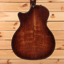 Pre-owned Taylor K24ce Builders Edition acoustic-electric guitar Kona Burst with venetian cutaway