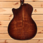 Pre-owned Taylor K24ce Builders Edition acoustic-electric guitar Kona Burst with venetian cutaway