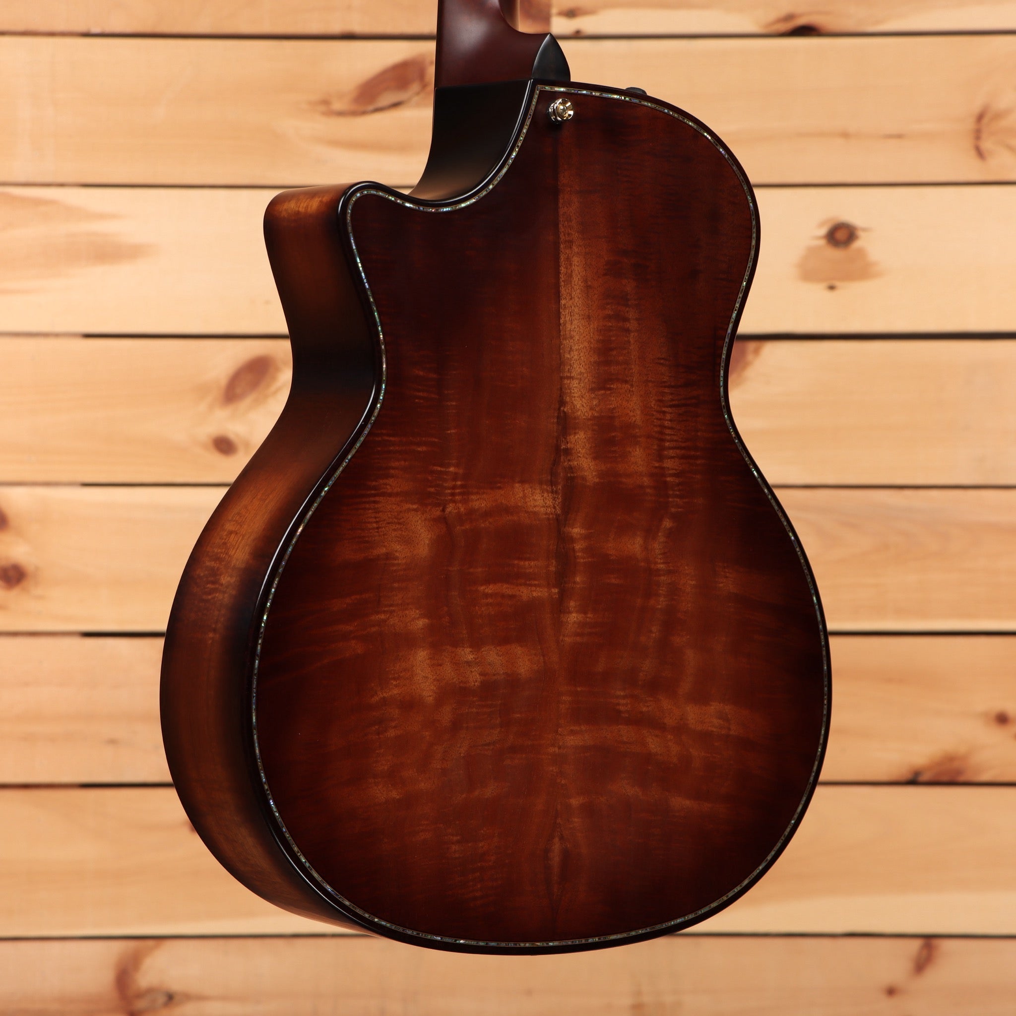 Taylor K24ce Builders Edition acoustic-electric guitar Kona Burst pre-owned with venetian cutaway