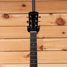 Boucher GRSG161T acoustic guitar natural finish with black headstock and rosewood fretboard