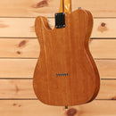 Fender Custom Shop Dual Stack HS Telecaster Deluxe closet classic electric guitar green sparkle with dual-stack humbucker pickups