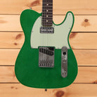 Fender Custom Shop Dual Stack HS Telecaster Deluxe electric guitar Green Sparkle with humbucker pickups