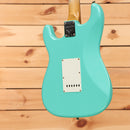 Fender Custom Shop Limited 59 Stratocaster Journeyman Relic electric guitar Sea Foam Green with white pickguard