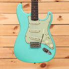 Fender Custom Shop Limited 59 Stratocaster Journeyman Relic electric guitar Sea Foam Green with single-coil pickups