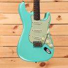 Fender Custom Shop Limited 59 Stratocaster Journeyman Relic electric guitar Sea Foam Green with aged single-coil pickups