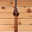 Pre-owned Ernie Ball Steve Morse Y2D electric bass jade burl finish with chrome tuners
