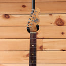 Pre-owned Mario Martin Model T electric guitar Lake Placid Blue with rosewood fretboard and single-coil pickups