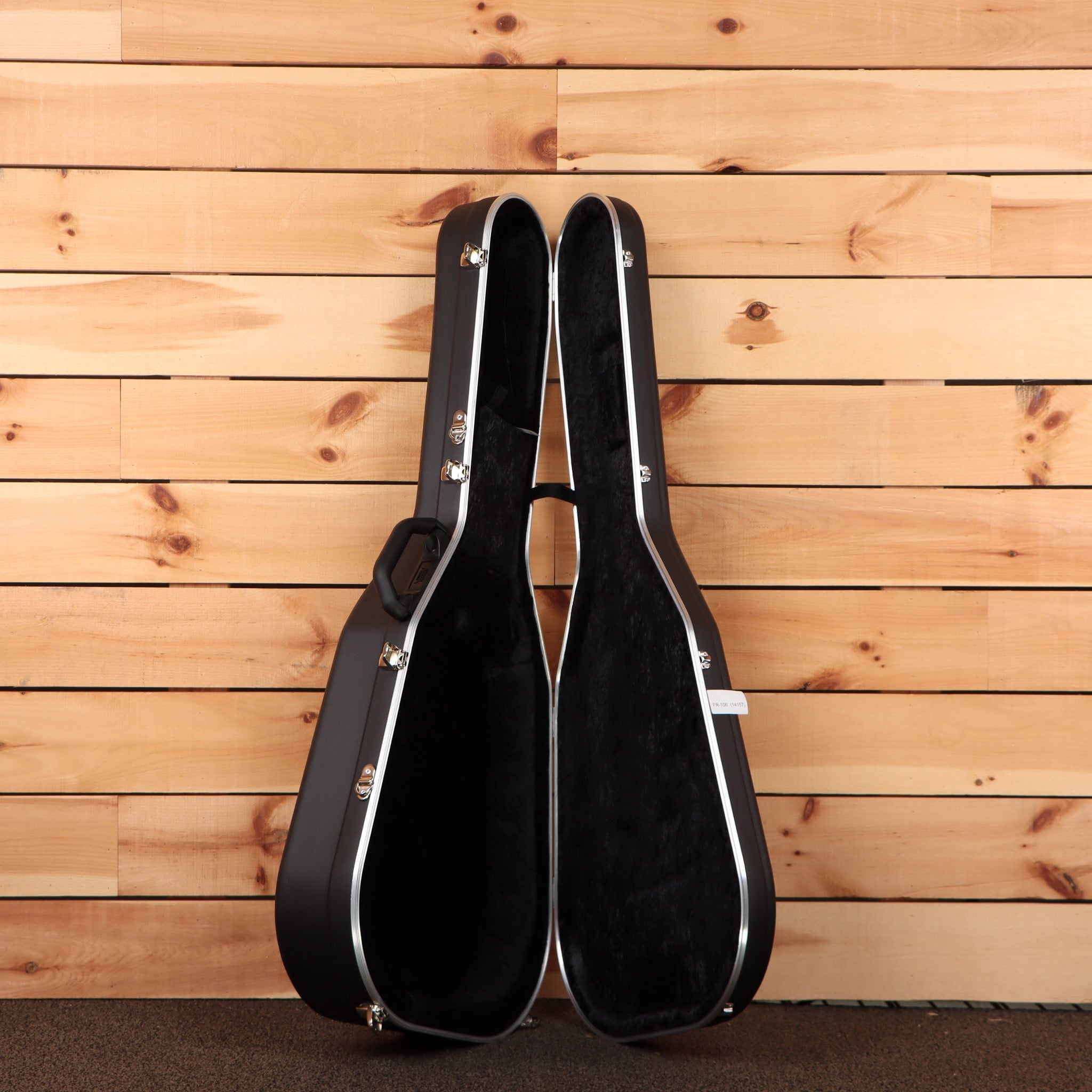 Furch Yellow OMSXA exotic acoustic guitar natural finish black case interior