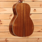 Bourgeois DownEast LDB koa acoustic guitar natural finish with white binding detail