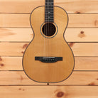 Boucher HG144U natural concert acoustic guitar with rosewood binding and black pickguard