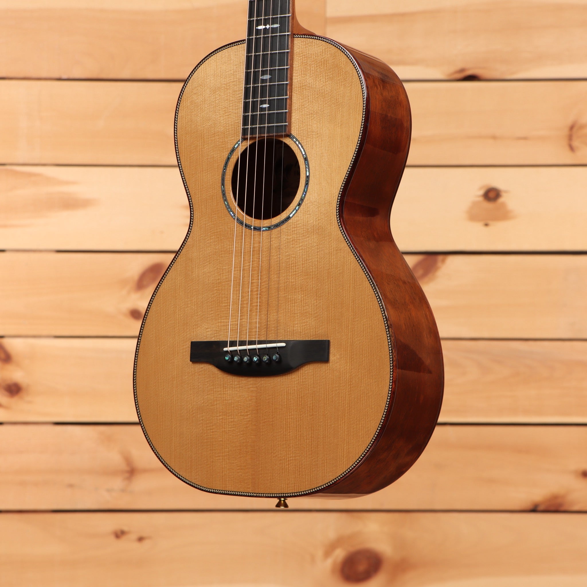 Boucher HG144U concert acoustic guitar natural finish with rosewood back and sides