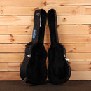 Gallagher SG70 Custom acoustic guitar whiskey sunburst with hard case and digital hygrometer