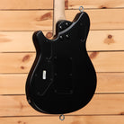 EVH Wolfgang Stealth electric guitar with semi-hollow body and chrome hardware