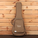 Taylor 214cek dreadnought acoustic guitar case natural finish with Taylor branding