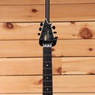 EVH MIJ Series Wolfgang Stealth electric guitar with pointed headstock and black pickguard
