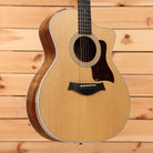 Taylor 214cek Grand Auditorium acoustic guitar natural finish with cutaway and rosewood back